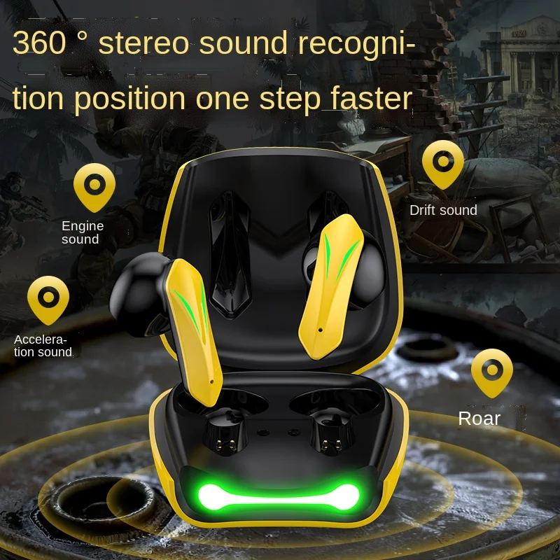 Smart Touch Control HD Call Microphone Earphone Portable Quiet Comfort Earbuds Headphones Noise Cancelling Earbuds