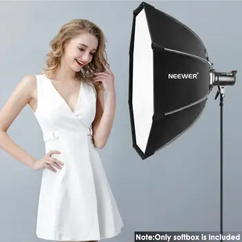 Neewer 35.4 Inches/90 Centimeters Foldable Octagonal Softbox With Bowens Mount Speeding, Carrying Case for Speedlite Studio detail image