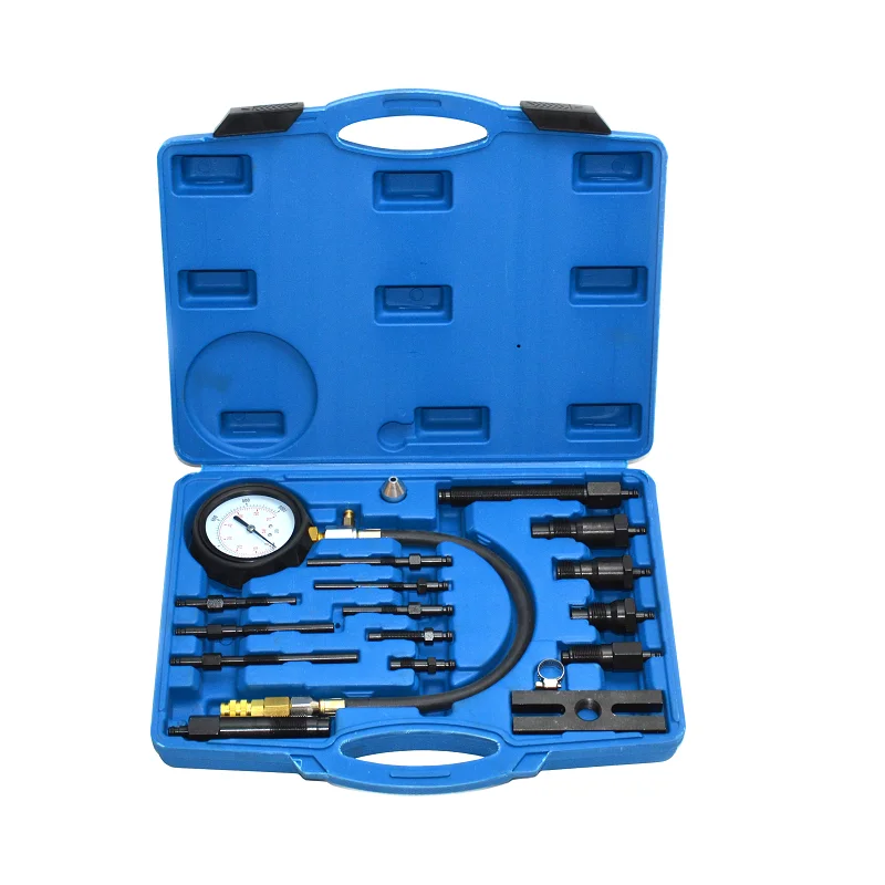 XCTOOL Diesel Engine Cylinder Compression Tester 1000PSI Car Diagnostic Tools Diesel Engine Compression Test Kits XC0102