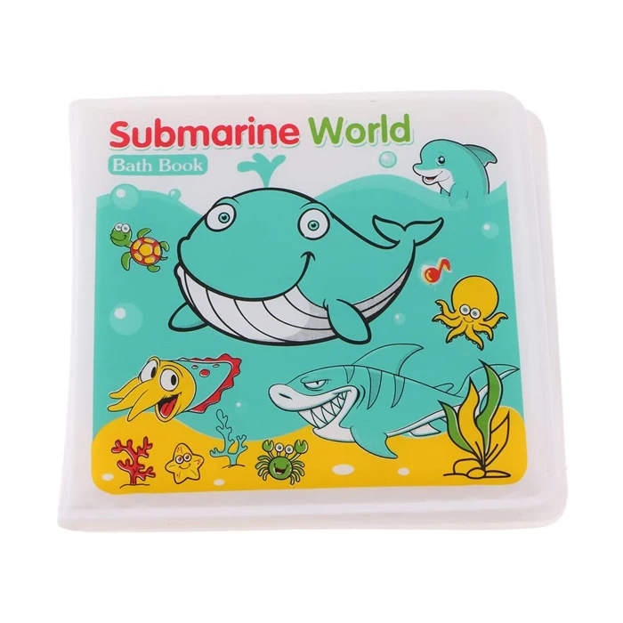 thumbnail image 2 of Baby Bath Books, 6Pack Nontoxic Fabric Baby Bath Books Early Education Bathtub Toys Activity Waterproof Baby Books For Toddler, Infants And Kids Perfect For Baby Shower 2 of 14