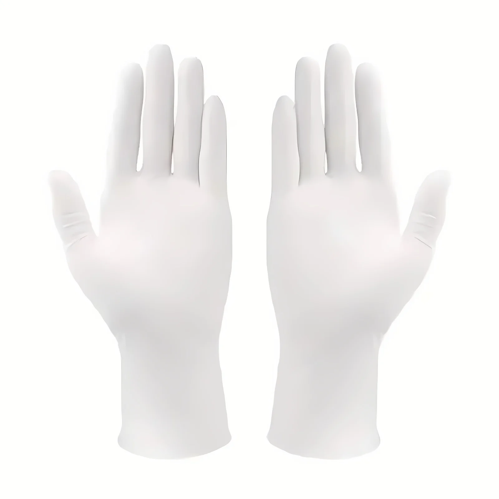 100 Disposable Latex Gloves Powder Latex Blue With Brand In