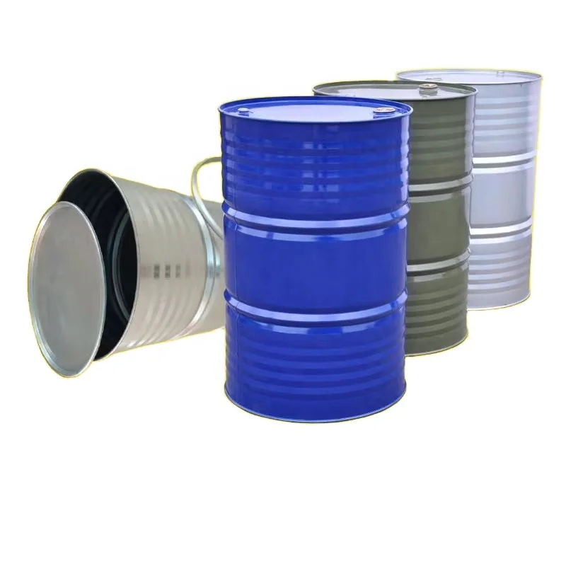 Galvanized Steel Drum With Open Top 210l Steel Barrel Buy 55gallon