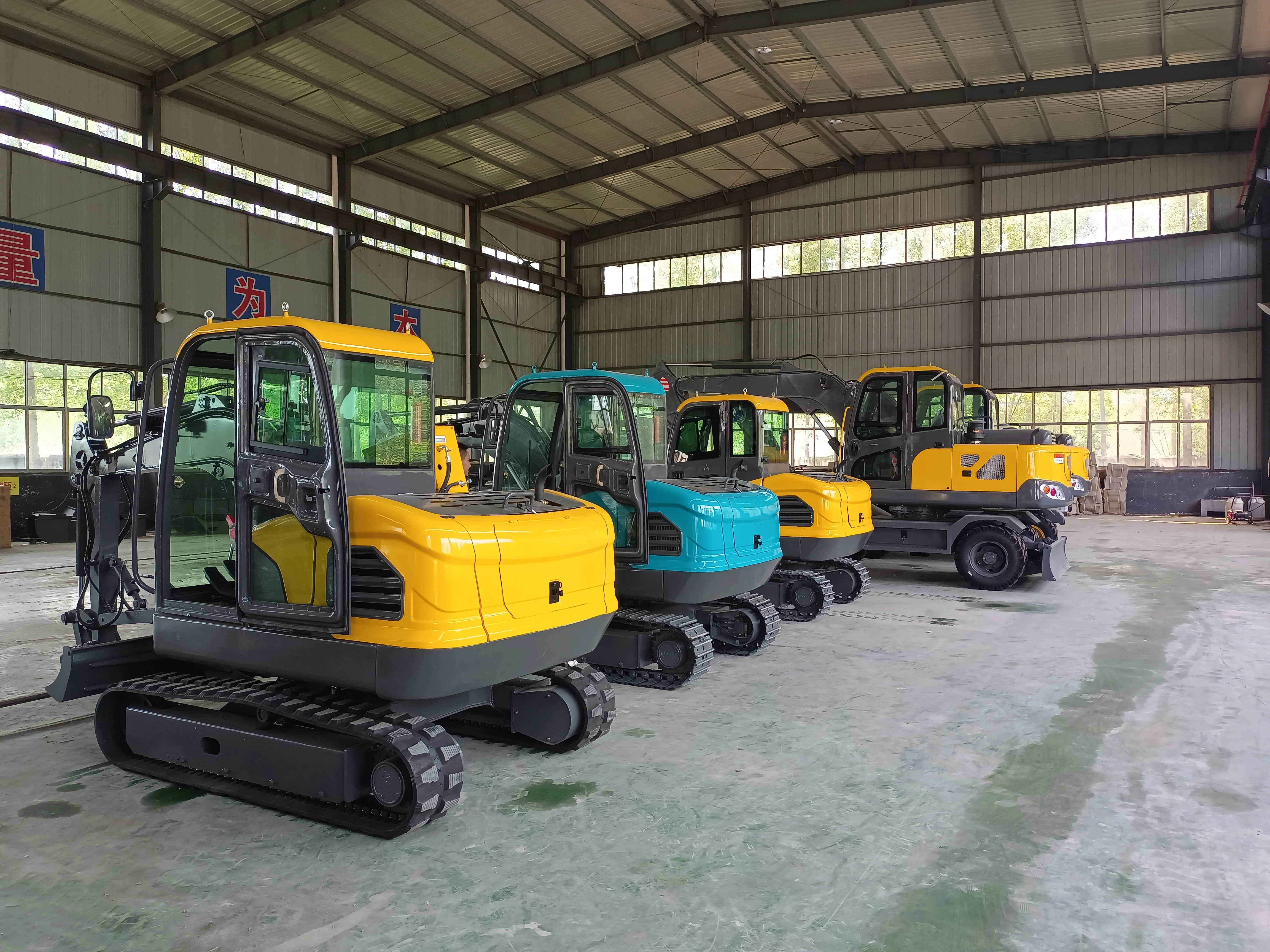 3.5 Ton Crawler Mini Excavator for Sale With Cabin & A/C