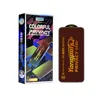 Color-changing green screen printing privacy