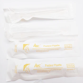 1ml/2ml/3ml/5ml  Sterile Disposable  Pasteur Pipette Transfer Pasteur Pipette with individual package