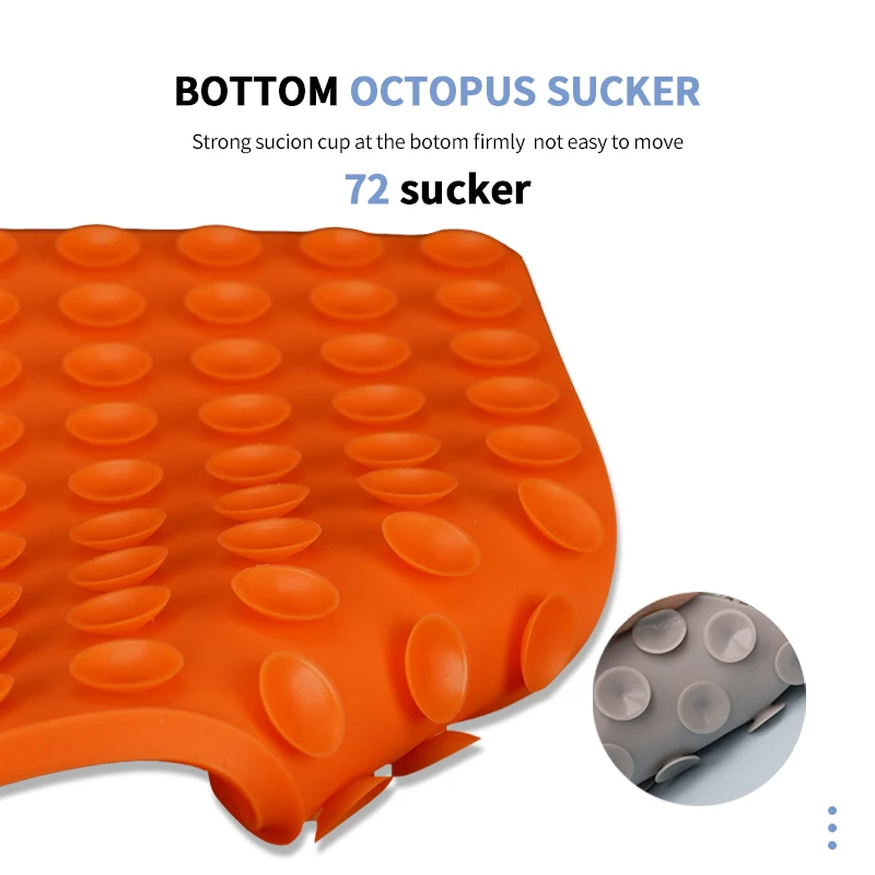 Custom Pet Dog Lick Mat Slow Feeder Licking Pad Silicone Pet Lick Pad