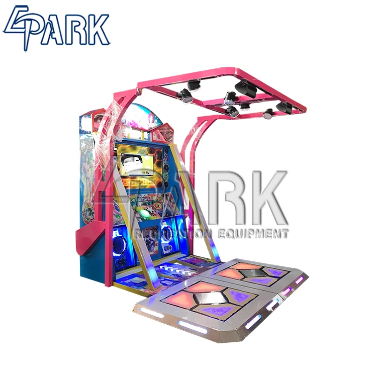 Dance Drum Revolution Double Player Competition Arcade Video Game Machine for Game Center