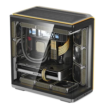 Aigo Starry Chen ATX Mid-Tower Gaming PC Case with Curved Glass