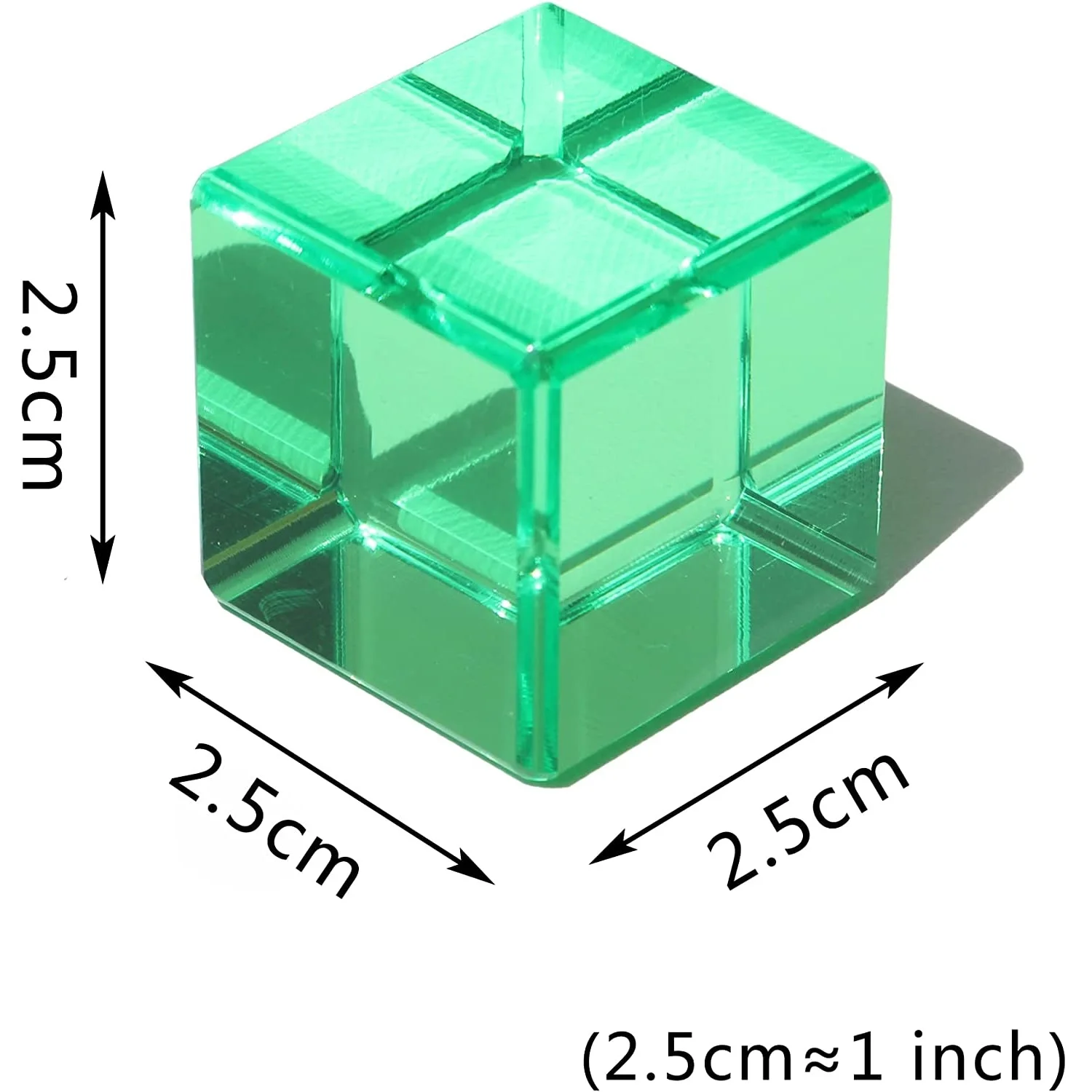 Puzzle Cube of Plexiglas