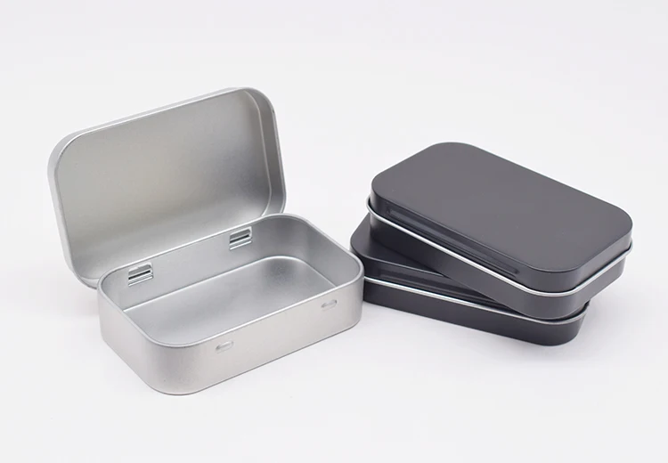 Custom Printed Rectangular Metallic Box - Eco-Friendly Gift