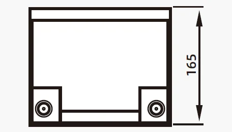 il pacchetto della batteria al litio di 12.8v50Ah Lifepo4 sostituisce la protezione acida al piombo IP67 6