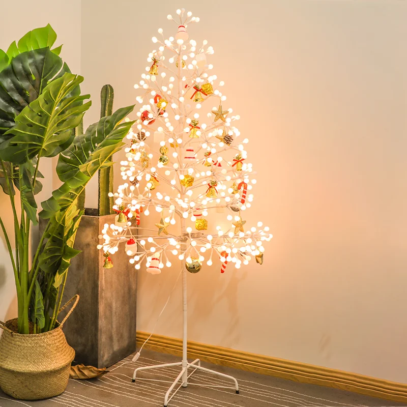 Holiday Decorative Christmas Tree With Led Lights Flat Christmas Tree for Wedding Christmas Tree Lights