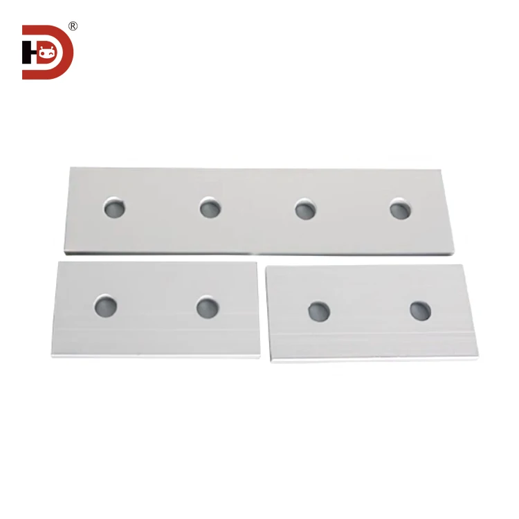 Industrial Aluminum Profiles, Long/square Aluminum Connecting Plates, Reinforced Fasteners, Connecting Aluminum Plates manufacture
