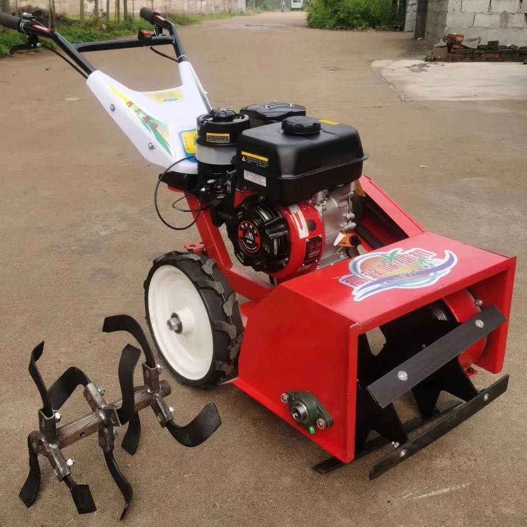 Automatic Lawn Mower Mini Gasoline Power Tiller for Grass