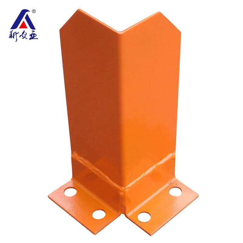 China Manufacturer Industrial H300mm Steel Pallet Racking Protectors Metal Column Guard Upright Frame Protector