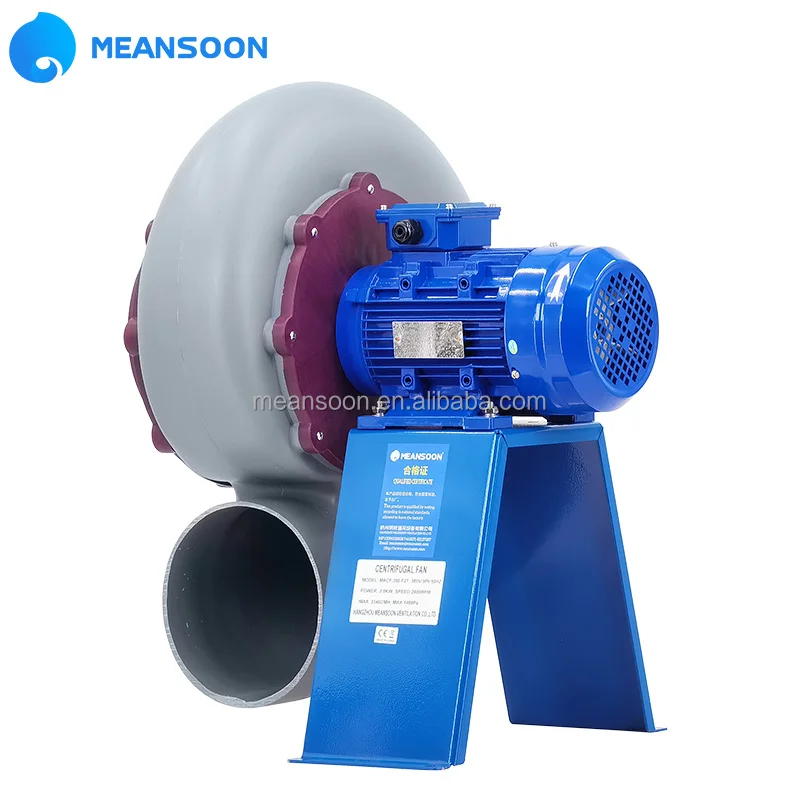 Centrifugal Fan, MPCF-200-F2T, Plastic - detail 10