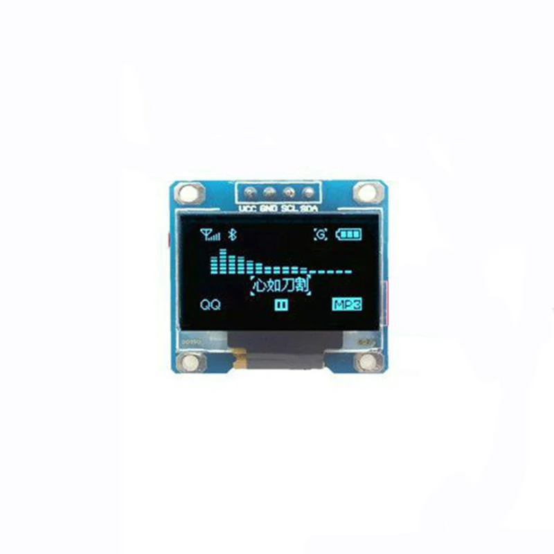 lankamicro Blue VGSS 0.96" inch IIC/I2C Communication 12864 OLED Blue LCD Module 4pin