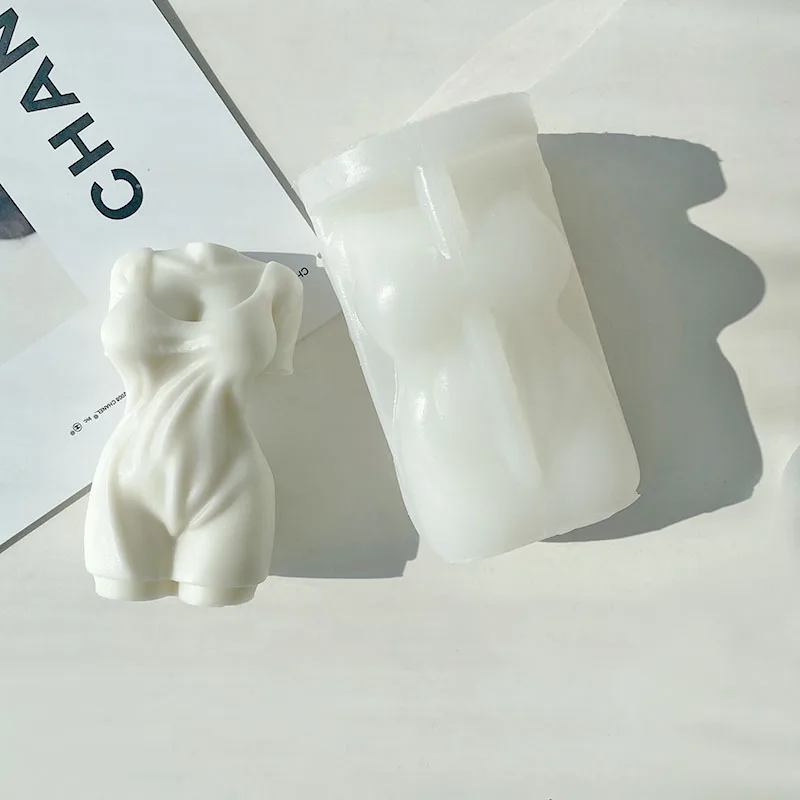 Human Body Candle Mold Diy Body Plaster Ornament Silicone Mold Buy