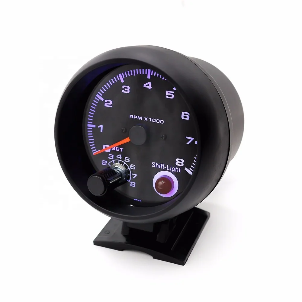 Auto Meter 201004 4" In-Dash Tachometer 0-8,000 Rpm Cobra