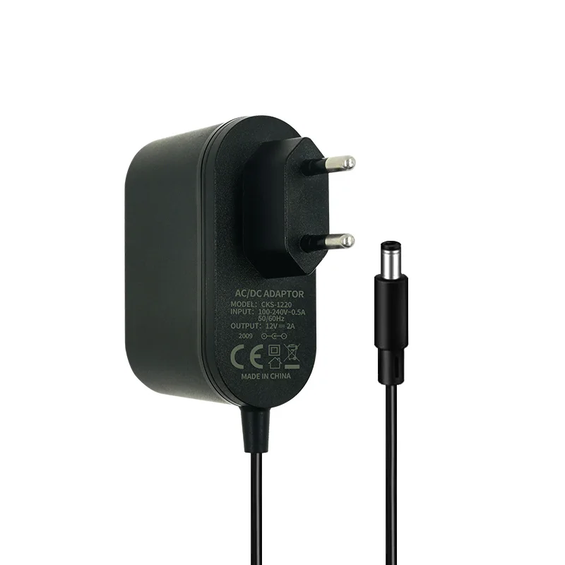 Factory Price AC DC Adaptor 12w 15w 18w 24w 12v 1.2a 1.5a 1.8a 2a Switching Power Supply Adapter 12V