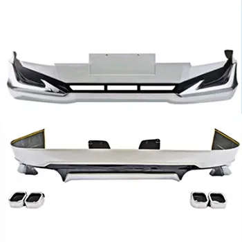 Fit for land cruiser prado120 high quality front and rear body kits