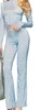 Sky Blue Polka