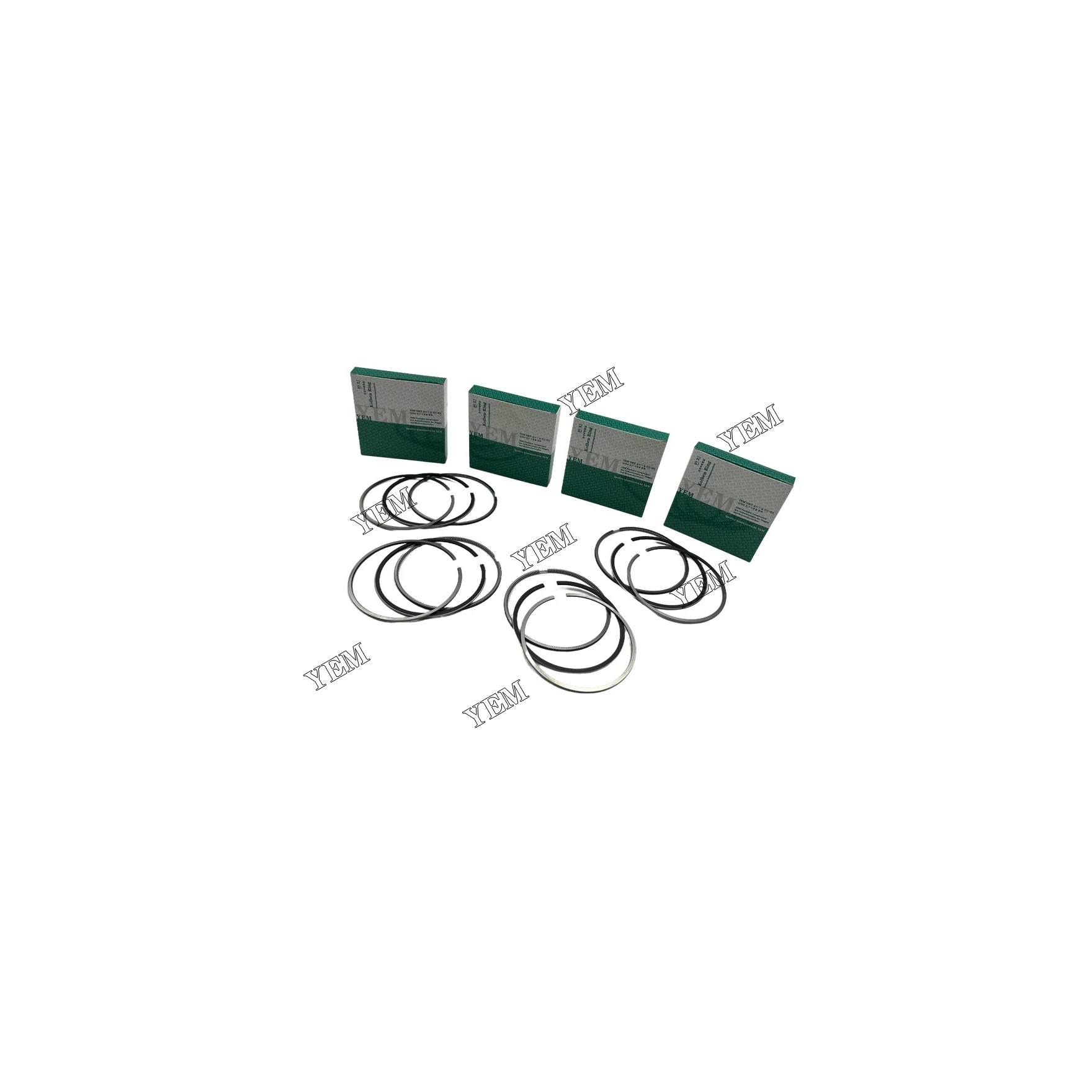 Engine Rebuild Kit 4JE1 Piston Ring for Isuzu Repair Kit OEM Engine Parts