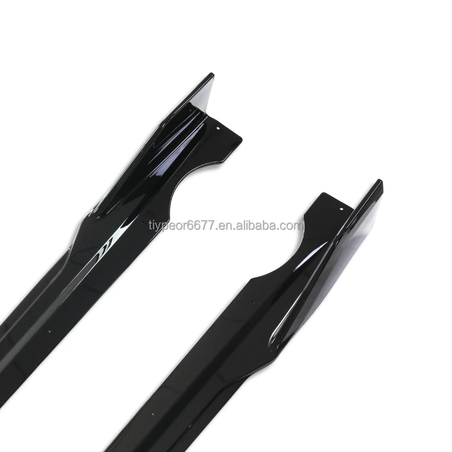 product tiypeor bmw g05 x5 m sport side skirts for bmw x5 g05 2019   2025 extension gloss black body trims-6