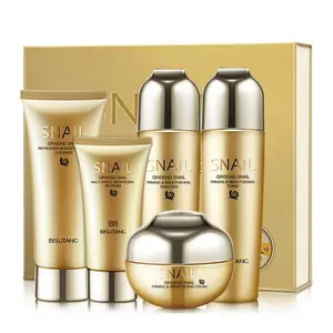 Hotselling Red Ginseng Snail Skin Care Set  Private Label/OEM/ODM/OBM Firming Moisturizing Skin Care Products
