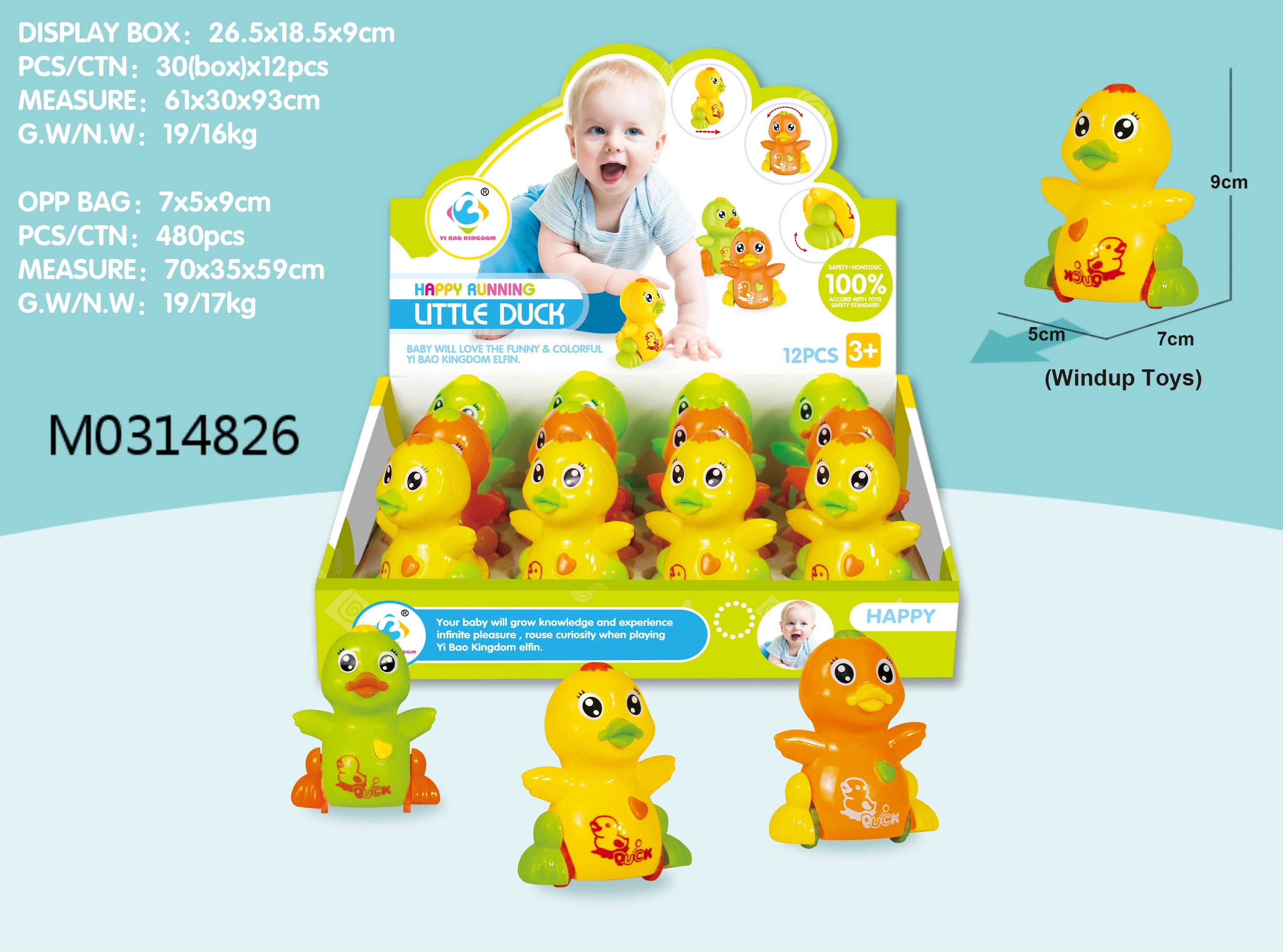 ITTL пластиковые заводные рыбки игрушки животные мини-машина игрушка для детей 14 шт.