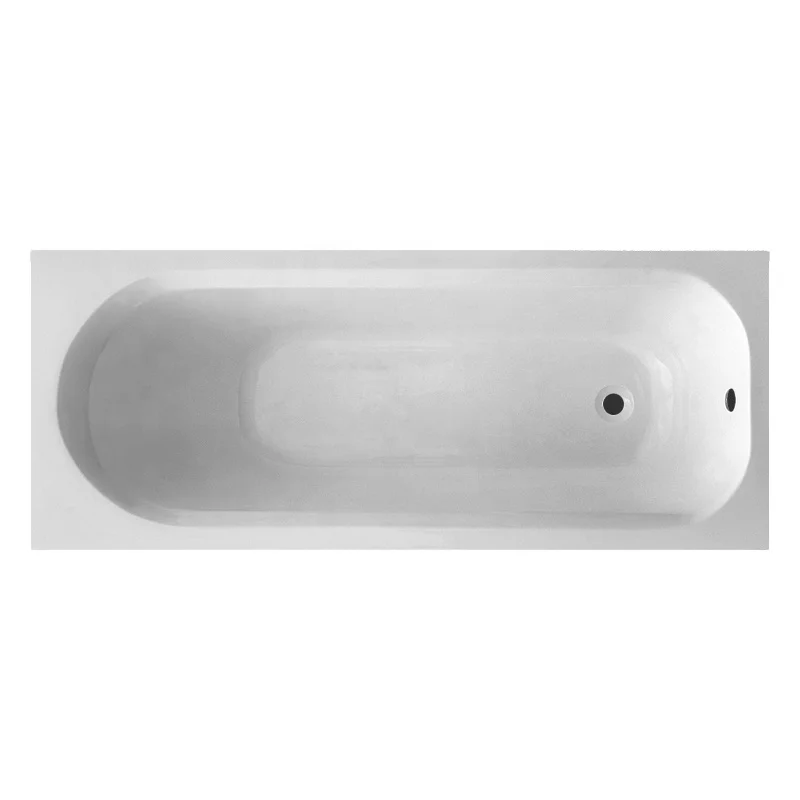 2021 Chinese Factory Price Simple and Modern Design Classic Drop in Plastics Custom Size Bathtub for Adult