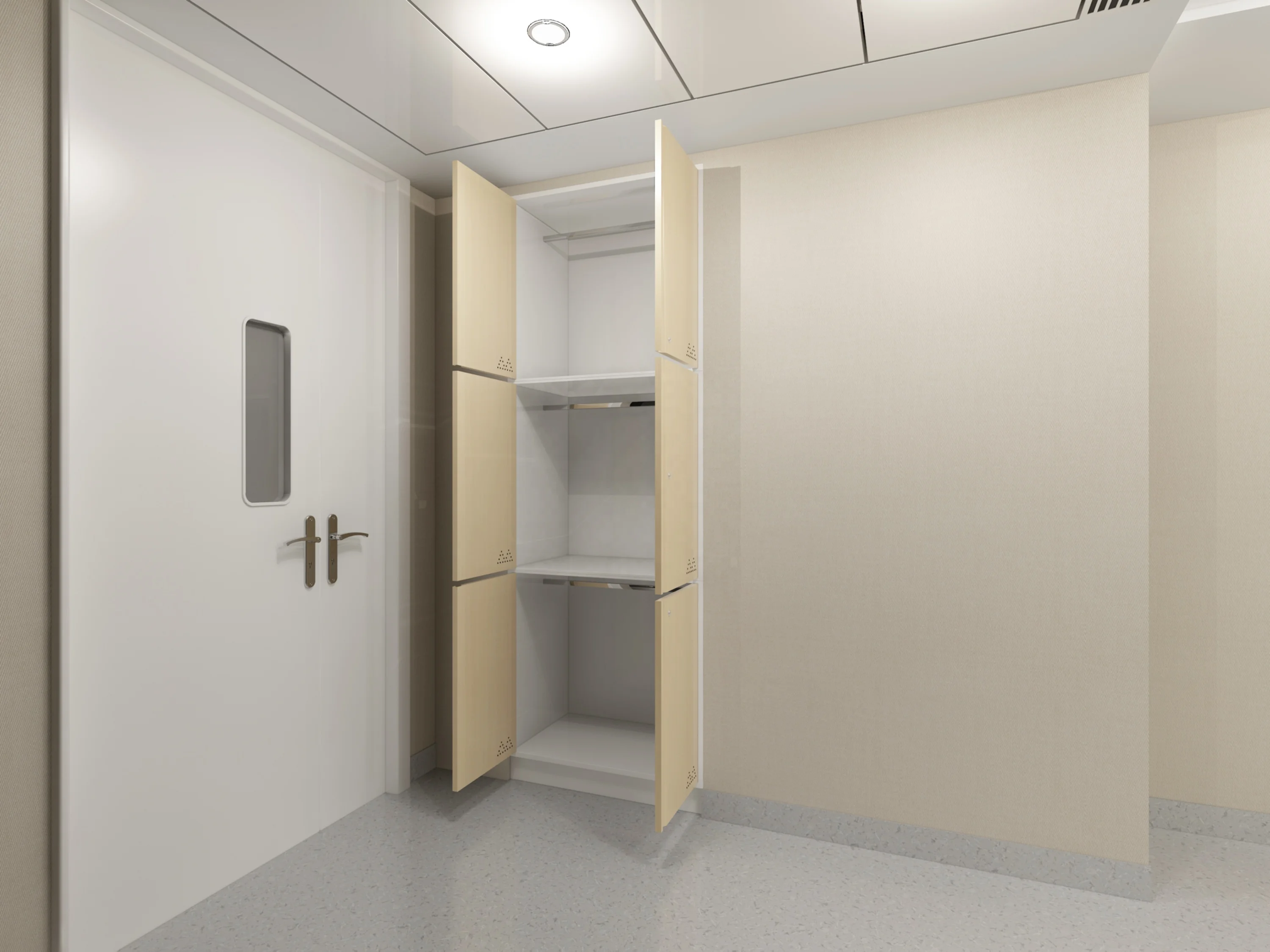Customized Stainless Steel Storage Cabinet for Hospitals Hotels Doctor's Offices Patient Rooms-Modern Design Durable 5