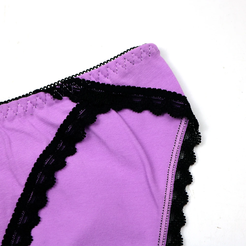 Custom Cotton Size M L Xl Girls Panties Ladies Panties Cotton Women