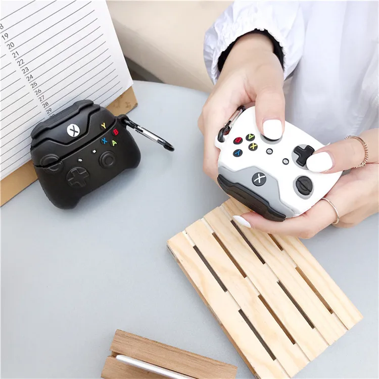 3D Switch Game Boy Console Controller Silicone Case Protective Cover Funda for Airpods 1 2 for Apple Airpods Pro 3 4