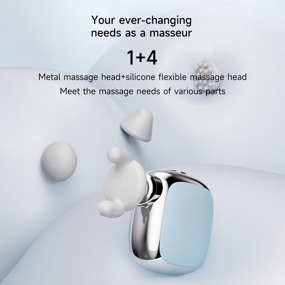 JIANCHAO Mini Massage Gun Pocket-Sized Small Massage Gun Deep Tissue Portable Percussion Massager for Travel Gym Women Men