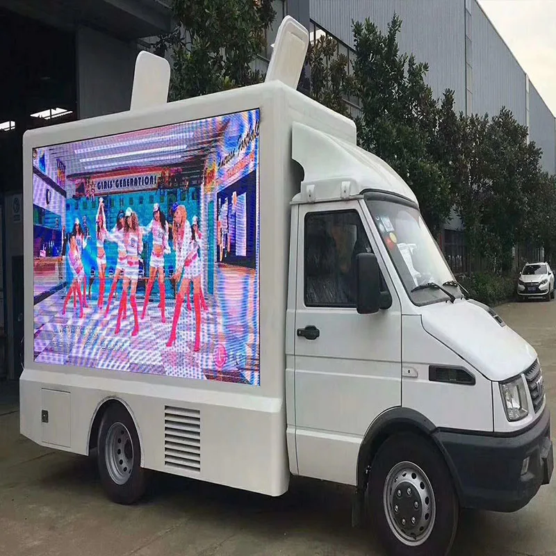 Factory Price 4x2 LED Advertising Truck Mobile Library Promotional Show Car Outdoor Stage Show Truck Manufacturer
