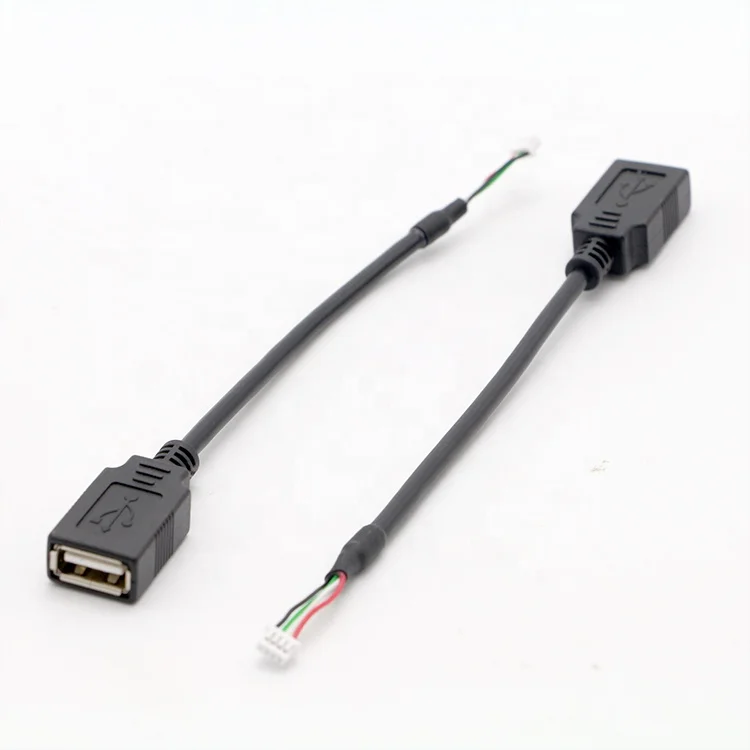 Oem Assembly Usb A Female To Jst 2 3 Pin Ph Xh 1.0mm 1.5mm 2mm Connector  Pitch Cable - Buy Usb To Jst Cable,Jst To Usb Cable Jst Ph 1.5mm To Cable
