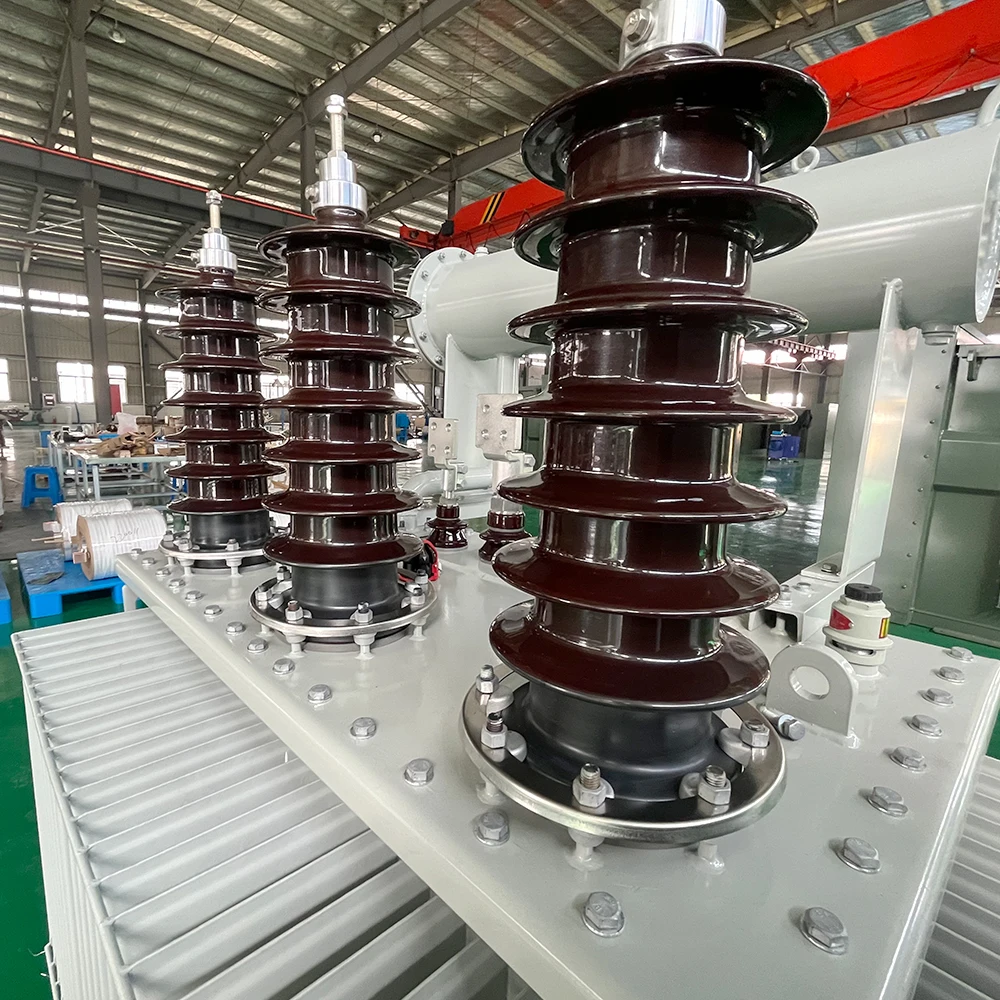 Professional Factory Made Three Phase Transformer  32KVA 160KVA 200KVA Oil Immersed Transformer factory