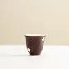 Hand-painted small flowers-bell cup