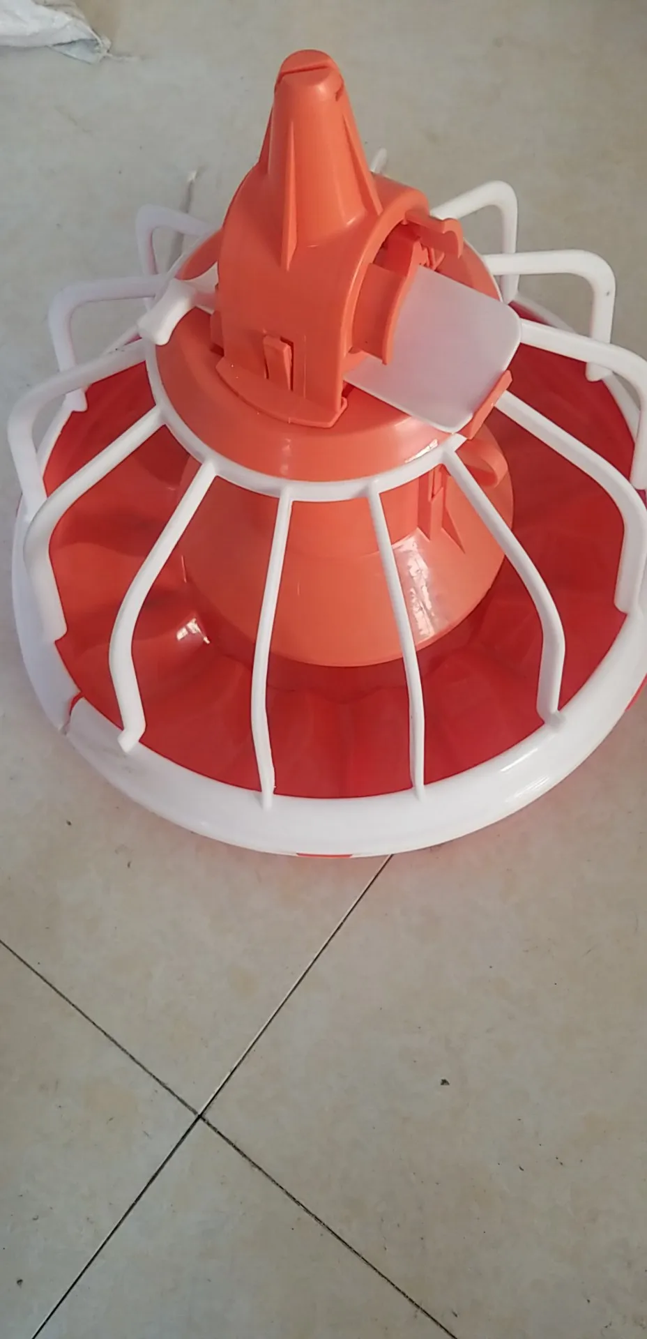 Herdsman Poultry Feeding Pan Broiler Feed Pan Chicken Automatic Feeder