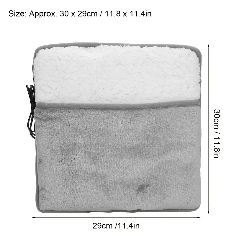 Universal Electric Heating Foot Pad Usb Charging Household Washable