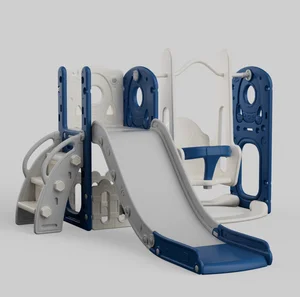 Simple Design Indoor Toddler Slide and Swing Indoor Kids Combination Climbing Frame Small Playground Home Play House