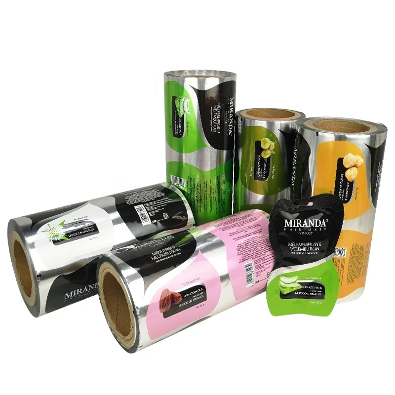 Automatic Flexible Plantain Chips Packaging Film Roll Emballage Pour