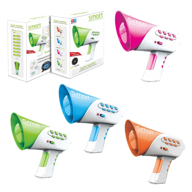 12 различных волшебных звуков супер динамик Smart Voice Changer Toy для детей