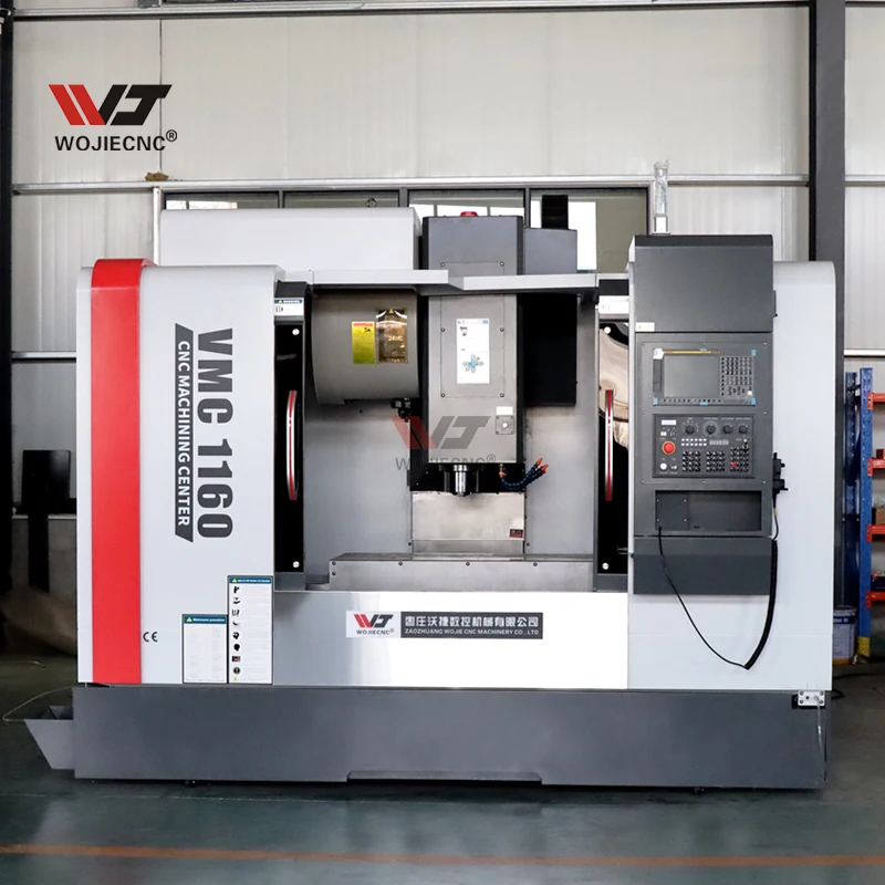 Tayvan VMC 5-axis 4 CNC eksenli freze makinesi CNC dikey cnc