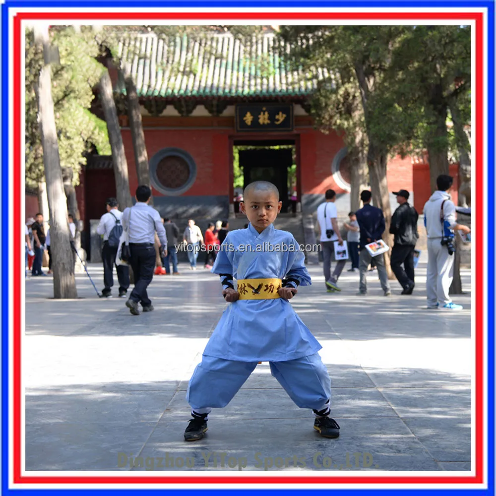 High Quality Shaolin Kung Fu Uniform for Men Shaolin Monk Uniform Chinese Kung Fu Clothes