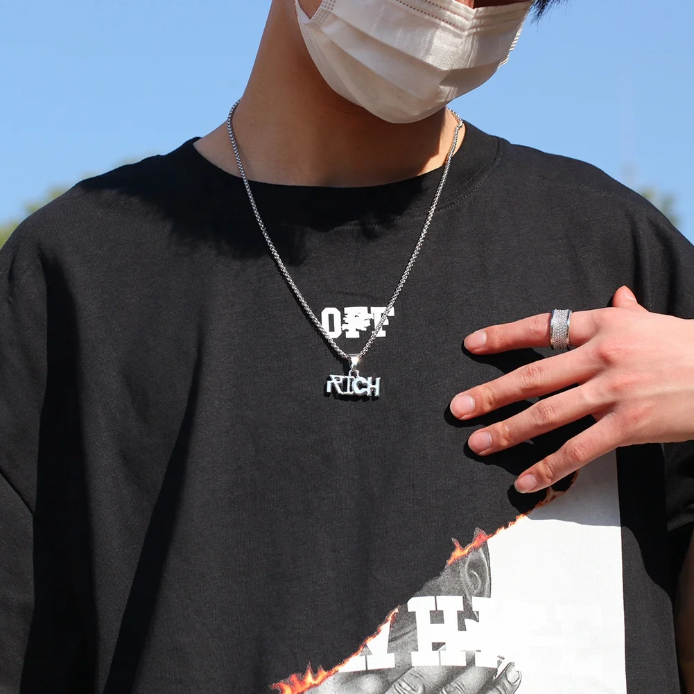 Collana Uomo A Catena Di Grano - Acciaio Inox Placcato Oro, 3 Mm, Lunghezze Diverse - Foto 6