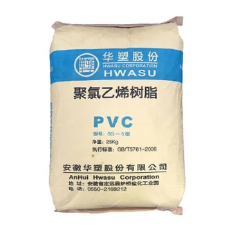 Plastic Raw Material Virgin Grade PVC Resin Manufacturer Polyvinyl Chloride Sg-5 Sg-3 Sg-7