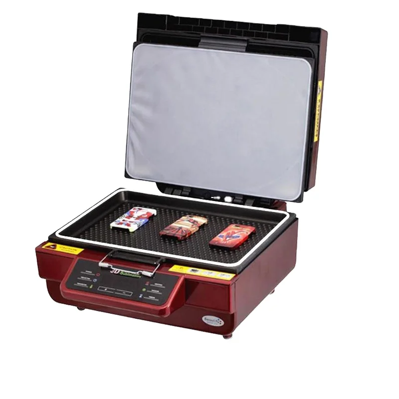 3D昇華転写機 ST3042 真空熱プレス機 スマホケース、マグカップ