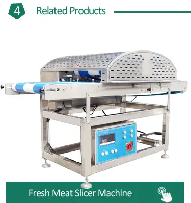 Fresh meat flattener machine